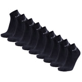 REPLAY Unisex Quarter Socken, 9er Pack - Kurzsocken, Baumwolle, Logo, einfarbig
