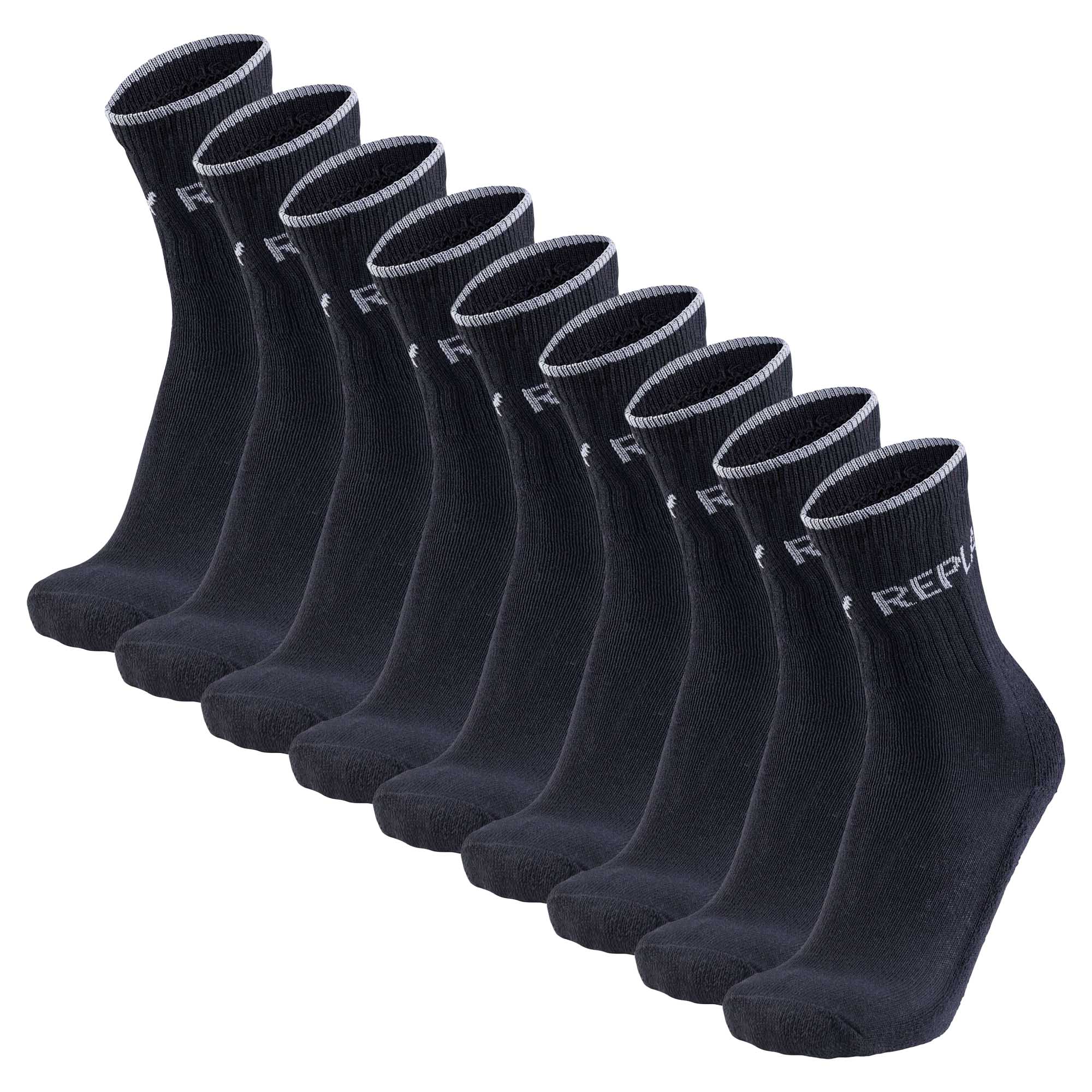 REPLAY unisex socks, 9-pack - tennis socks, short socks, logo