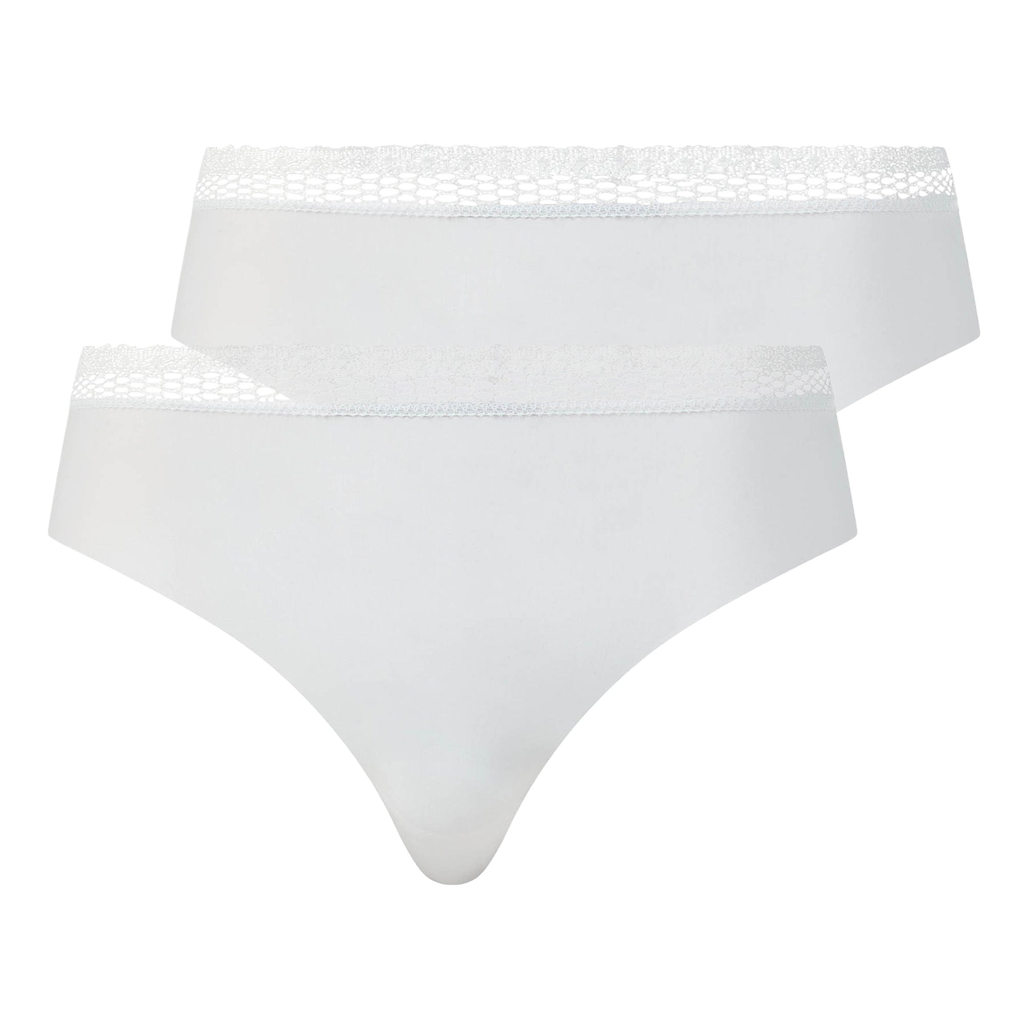 Chantelle Damen Slip 2er Pack - Cozy Chic, unsichtbar, atmungsaktiv