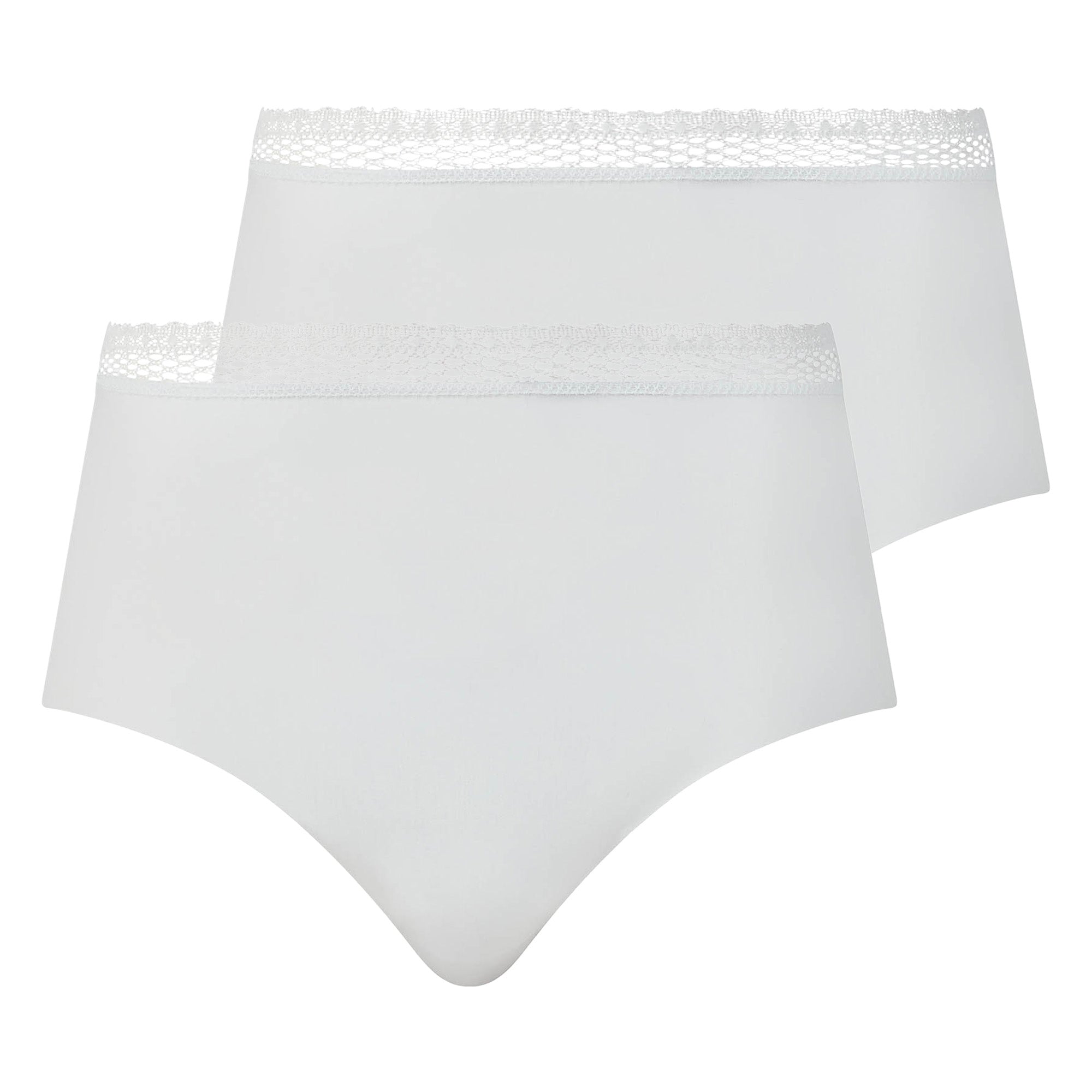 Chantelle Damen Taillen-Slip 2er Pack - Cozy Chic, unsichtbar, atmungsaktiv