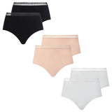 Chantelle Damen Taillen-Slip 2er Pack - Cozy Chic, unsichtbar, atmungsaktiv