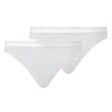 Chantelle Damen Tanga 2er Pack - Cozy Chic, unsichtbar, atmungsaktiv
