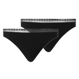 Chantelle Damen Tanga 2er Pack - Cozy Chic, unsichtbar, atmungsaktiv
