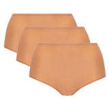 Chantelle Damen Taillen-Slip, 3er Pack - SoftStretch, nahtlos, unsichtbar, Einheitsgröße 36-44
