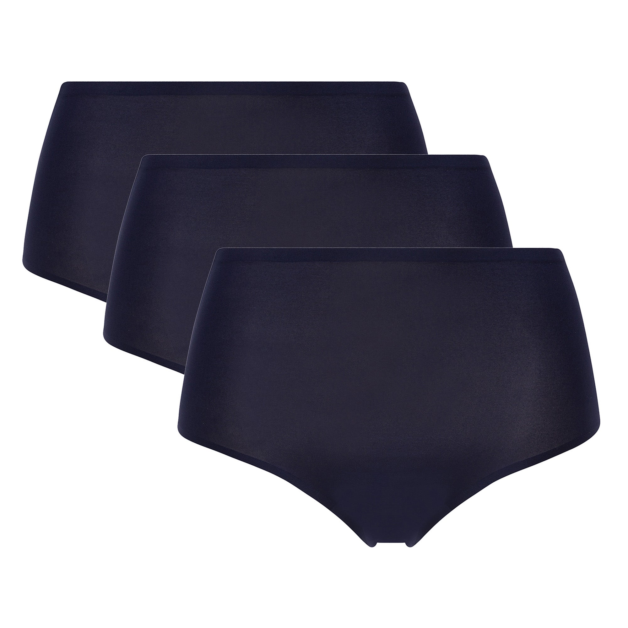 Chantelle Damen Taillen-Slip, 3er Pack - SoftStretch, nahtlos, unsichtbar, Einheitsgröße 36-44
