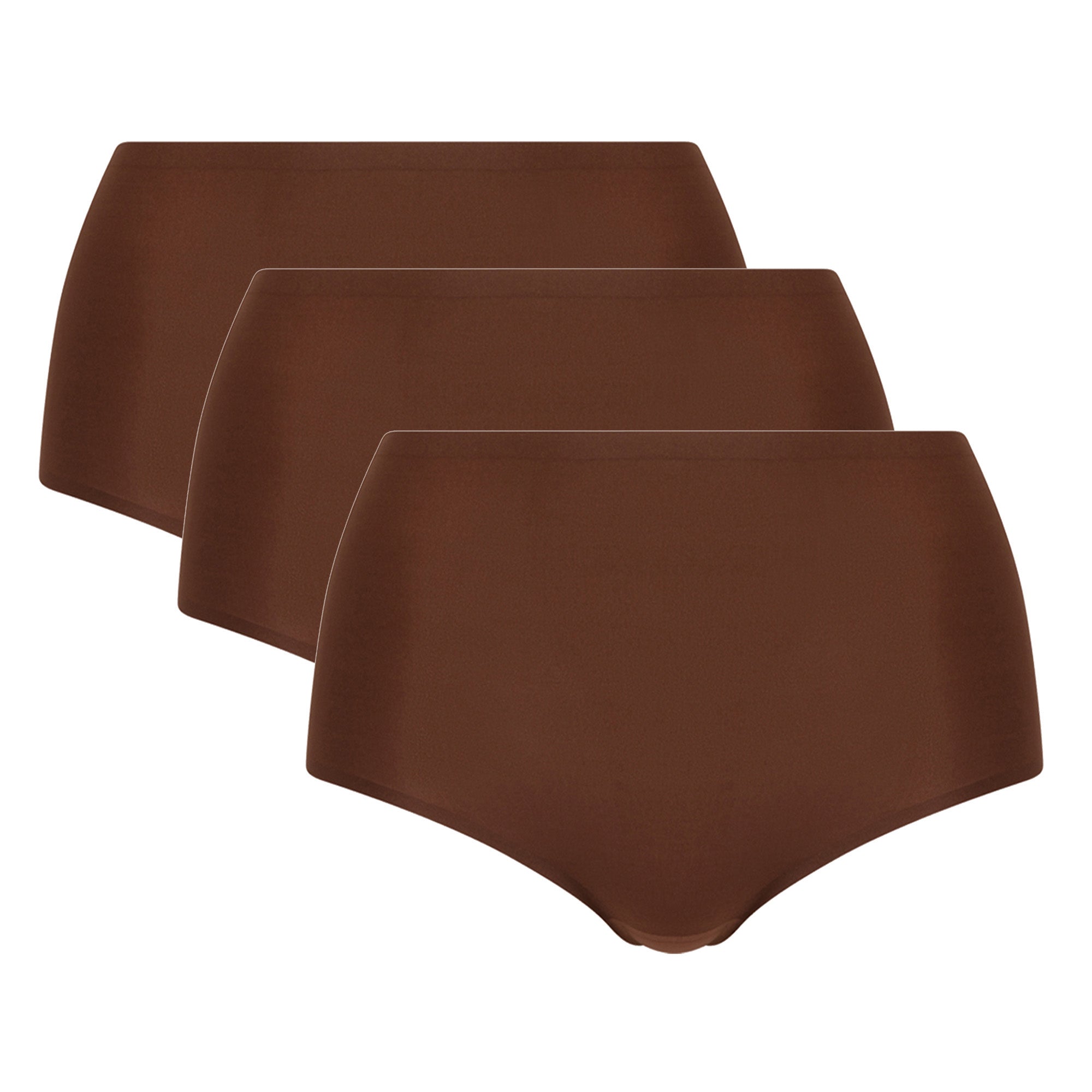 Chantelle Damen Taillen-Slip, 3er Pack - SoftStretch, nahtlos, unsichtbar, Einheitsgröße 36-44
