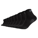 CAMP DAVID Herren Quartersocken, 9er Pack - Action-Mesh Cotton Quarter 9P, Logo