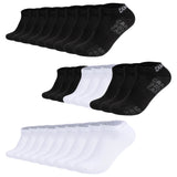 CAMP DAVID Herren Sneakersocken, 9er Pack - Action-Mesh Cotton Sneaker 9P, Logo