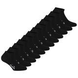 Diadora Unisex Sneaker Socken, 12er Pack - Sportsocken, Mercerisierte Baumwolle, Logo, einfarbig