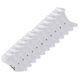 Diadora Unisex Sneaker Socken, 12er Pack - Sportsocken, Mercerisierte Baumwolle, Logo, einfarbig