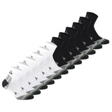 Diadora Unisex Quarter Sports Socks, 12 Pack - Socks, Logo, Pattern
