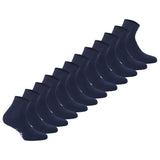 Diadora Unisex Socken, 12er Pack - Sportsocken, Baumwolle, Mehrfachpackung, Logo, einfarbig