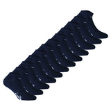 Diadora Unisex Sneaker Socken, 12er Pack - Socken, Mercerisierte Baumwolle, Logo, einfarbig