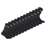 Diadora Unisex Tennis Socks - 12 Pack, Logo