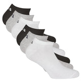 FILA Unisex Sneaker Socken, 6er Pack - Invisible, kurze Socken, Logo (2x 3 Paar)