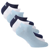 FILA Unisex Sneaker Socken, 6er Pack - Invisible, kurze Socken, Logo (2x 3 Paar)