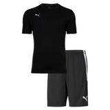 PUMA Men's Finisher Set - Training shorts short, functional shirt round neck uni