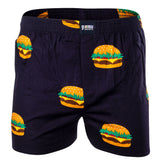 Happy Shorts Herren Webboxershorts - American Style, Baumwolle, gemustert