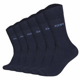 JOOP! Unisex Socken, 6er Pack - Premium Essential Mercerised Socks, Logo, einfarbig