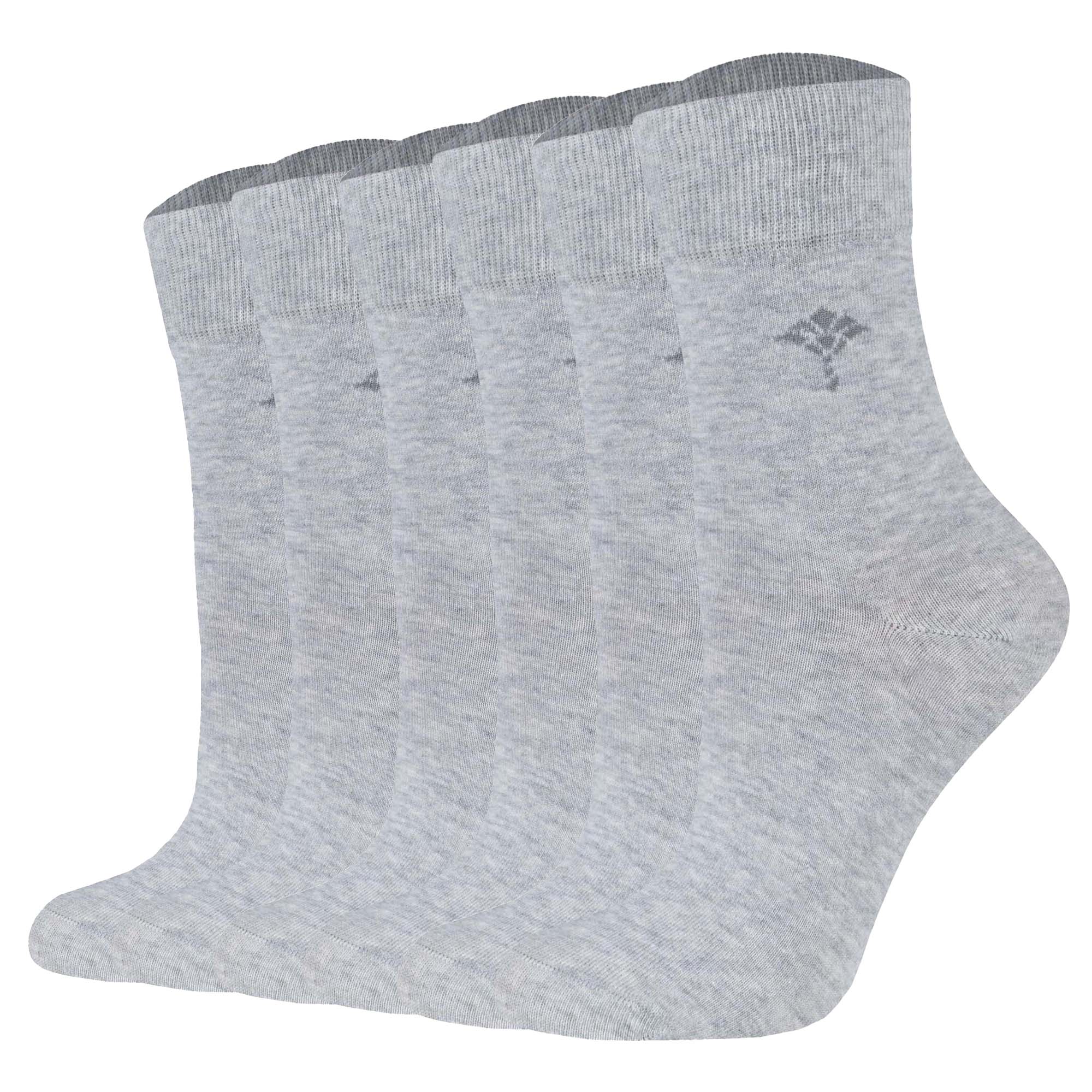 JOOP! Damen Socken, 6er Pack - Daily Glam Organic GOTS Socks, Baumwoll-Mix, uni