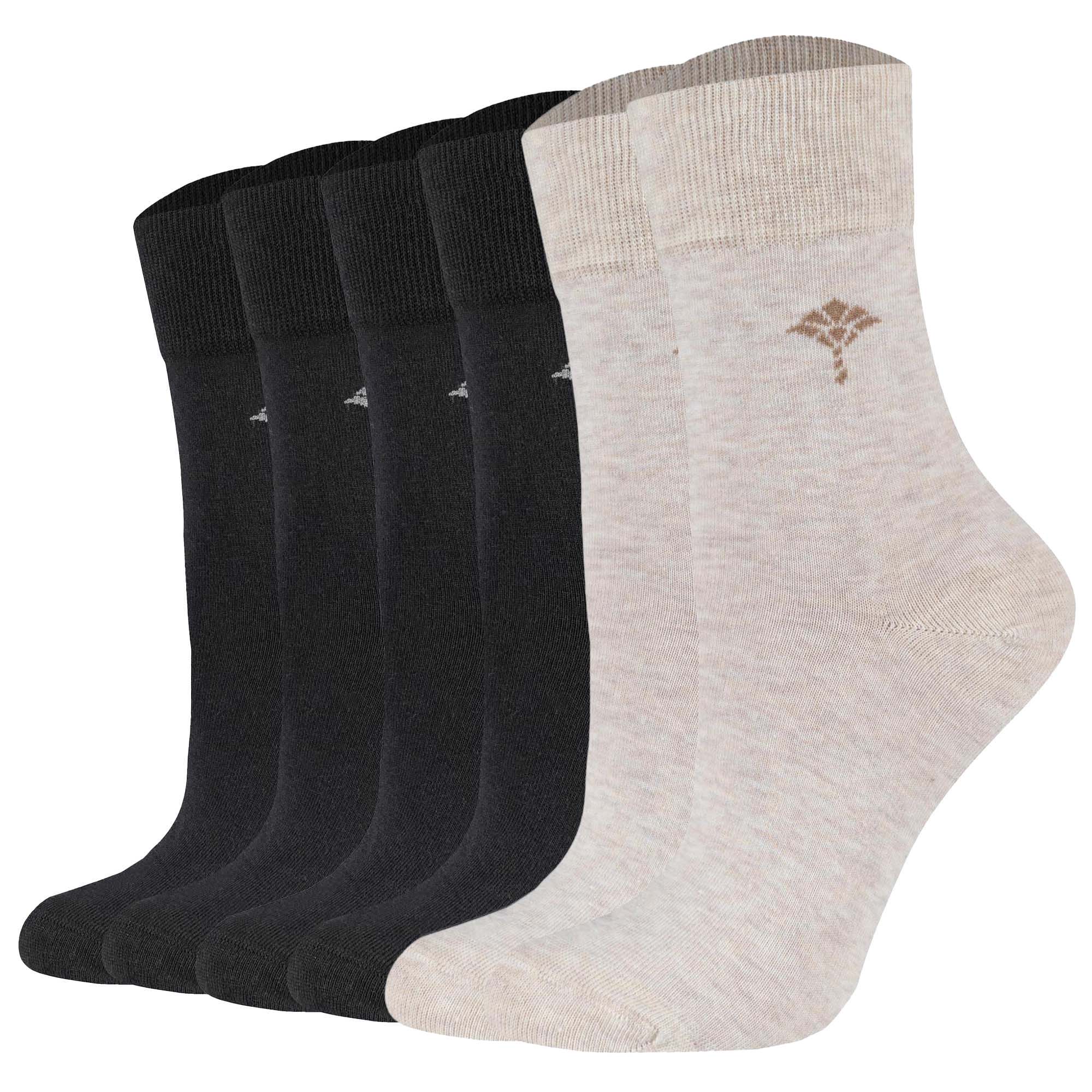 JOOP! Damen Socken, 6er Pack - Daily Glam Organic GOTS Socks, Baumwoll-Mix, uni