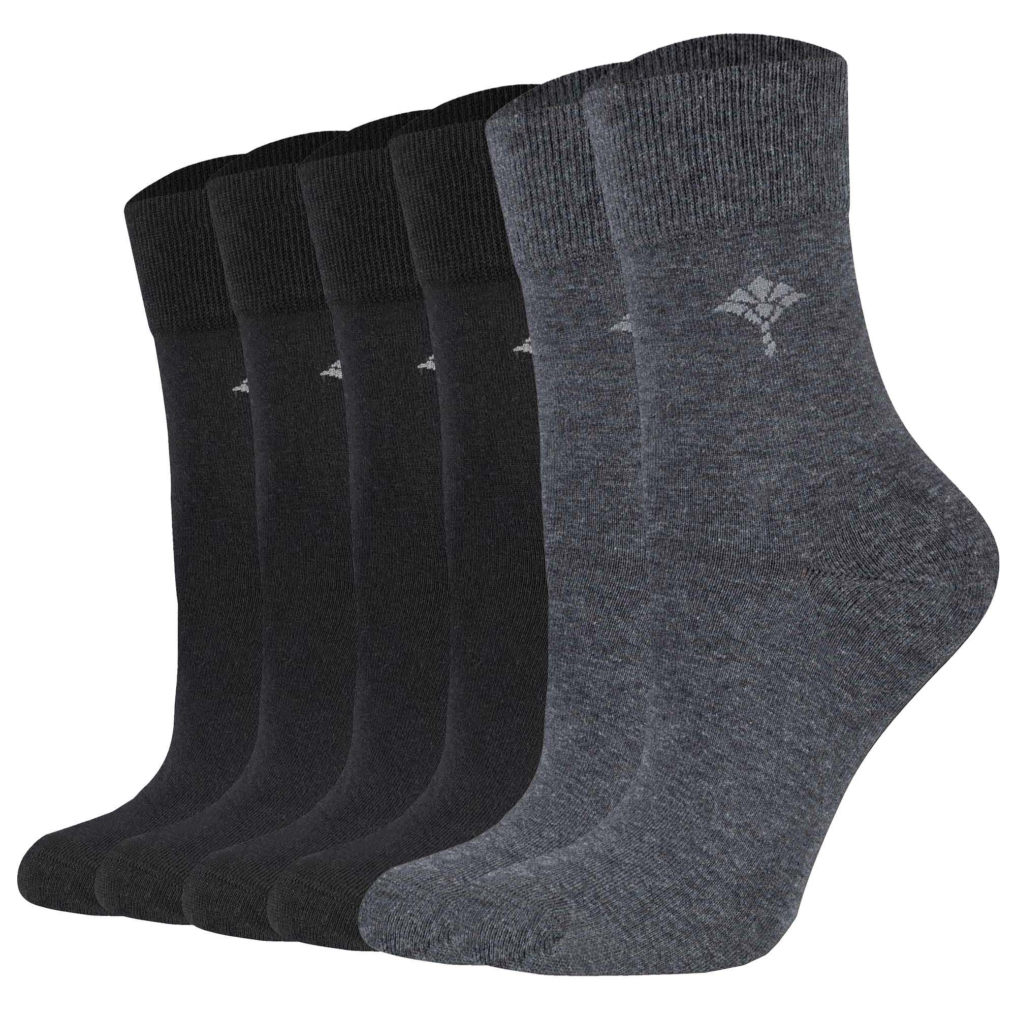 JOOP! women's socks, 6-pack – Daily Glam Organic GOTS Socks, cotton blend, plain