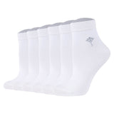 JOOP! Damen Quartersocken, 6er Pack - Daily Glam Organic GOTS Quarter, Baumwoll-Mix, uni
