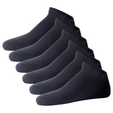 JOOP! Unisex Sneakersocken, 6er Pack - Premium Essential Organic Cotton Sneaker, Logo, einfarbig