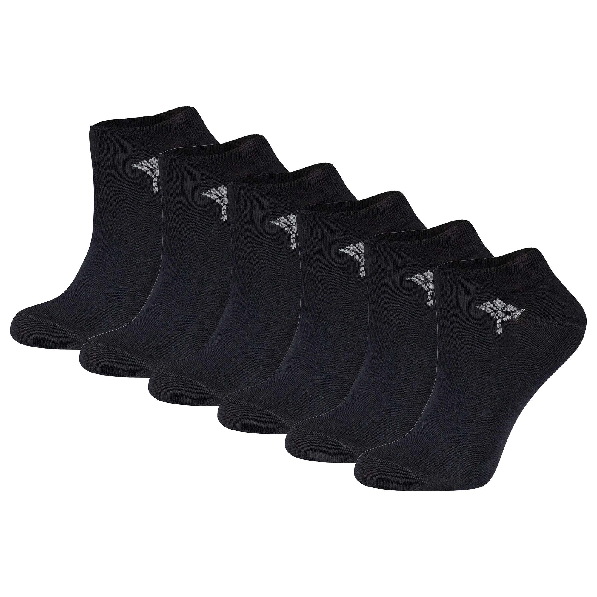 JOOP! Damen Sneakersocken, 6er Pack - Daily Glam Organic GOTS Sneaker, Baumwoll-Mix, uni