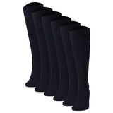 JOOP! Herren Kniestrümpfe, 6er Pack - Premium Essential Cotton Knee High, Logo, einfarbig
