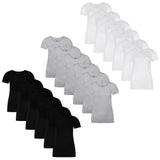 Bamboo basics Damen T-Shirt KATE, 6er Pack - Unterhemd, Rundhals, Single Jersey