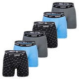 NIKE Herren Boxer Shorts, 6er Pack - Boxers, Cotton Stretch, einfarbig