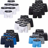 NIKE Herren Boxer Shorts, 6er Pack - Trunks, Logobund, Cotton Stretch