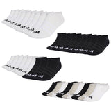 adidas Unisex Sneaker Socken, 9er Pack - Thin & Light Sportswear No-Show Socks, Logo, einfarbig