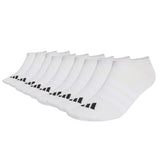 adidas Unisex Sneaker Socken, 9er Pack - Thin & Light Sportswear No-Show Socks, Logo, einfarbig