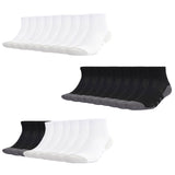 adidas Unisex Quartersocken, 9er Pack - Essentials Climacool Quarter Socken, Logo