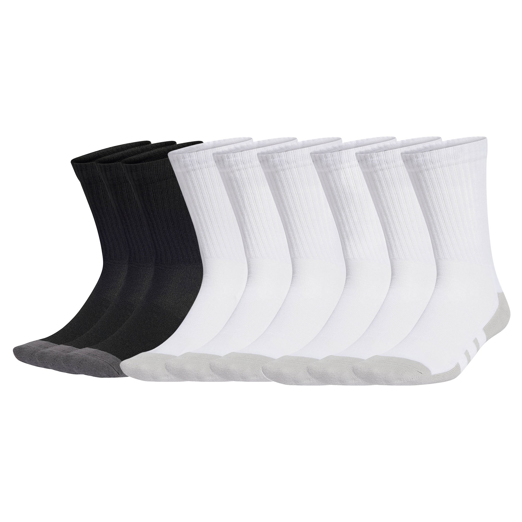 adidas Unisex Socken, 9er Pack - Essentials Climacool Crew Socken, Logo