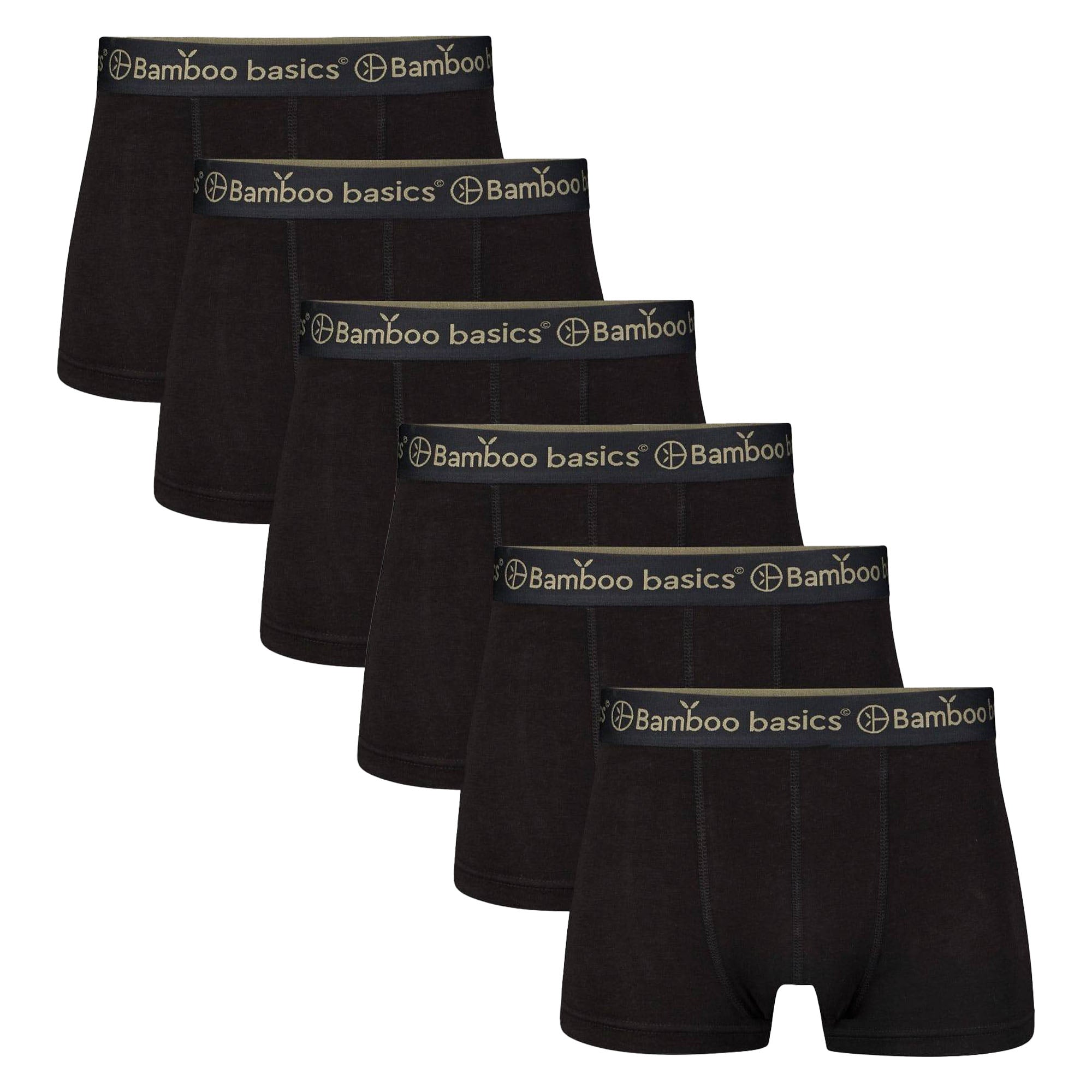 Bamboo basics Men's Boxer Shorts, 6-pack - LIAM Trunks, breathable, jersey