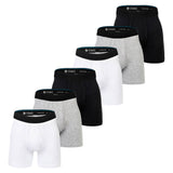 STANCE Herren Boxershorts, 6er Pack - Boxer Brief, Performance Boxershorts, Logobund
