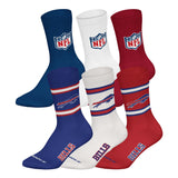 NFL Unisex Socken, 6er Pack - NFL Teams, 6Pack Crew Socks, Football, Logo, Baumwollmischung