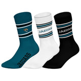 NFL Unisex Socken, 3er Pack - NFL Teams, 3Pack Crew Socks, Football, Logo, Baumwollmischung
