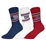 NFL Unisex Socken, 3er Pack - NFL Teams, 3Pack Crew Socks, Football, Logo, Baumwollmischung