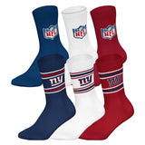 NFL Unisex Socken, 6er Pack - NFL Teams, 6Pack Crew Socks, Football, Logo, Baumwollmischung