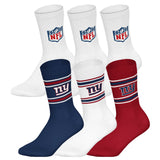 NFL Unisex Socken, 6er Pack - NFL Teams, 6Pack Crew Socks, Football, Logo, Baumwollmischung