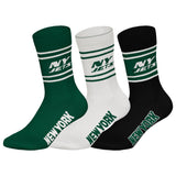 NFL Unisex Socken, 3er Pack - NFL Teams, 3Pack Crew Socks, Football, Logo, Baumwollmischung