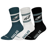 NFL Unisex Socken, 3er Pack - NFL Teams, 3Pack Crew Socks, Football, Logo, Baumwollmischung
