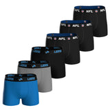 NFL Herren Boxershorts, 6er Pack - NFL Teams, Boxers, Football, Logo, Baumwollmischung