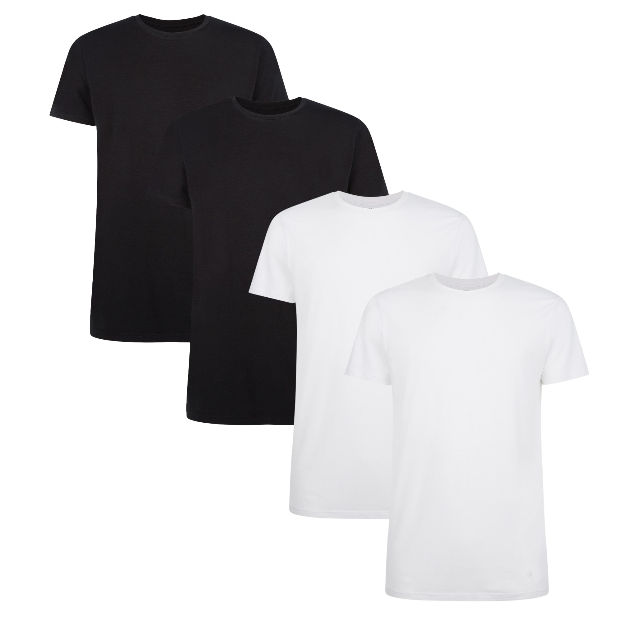 Bamboo basics men's t-shirt RUBEN, pack of 4 - undershirt, crew neck, Single Jersey