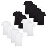 Bamboo basics men's t-shirt RUBEN, pack of 4 - undershirt, crew neck, Single Jersey
