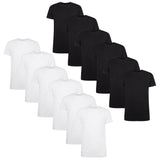 Bamboo basics Herren T-Shirt RUBEN, 6er Pack - Unterhemd, Rundhals, Single Jersey